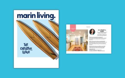 Marin Living Magazine Spotlight on Jenn Watkins, Projects Within Reach